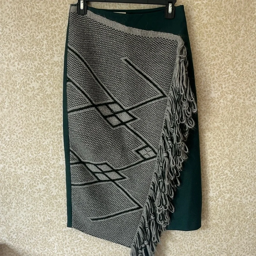 VOZ ALPACA+ WOOL SKIRT - Picture 2 of 6